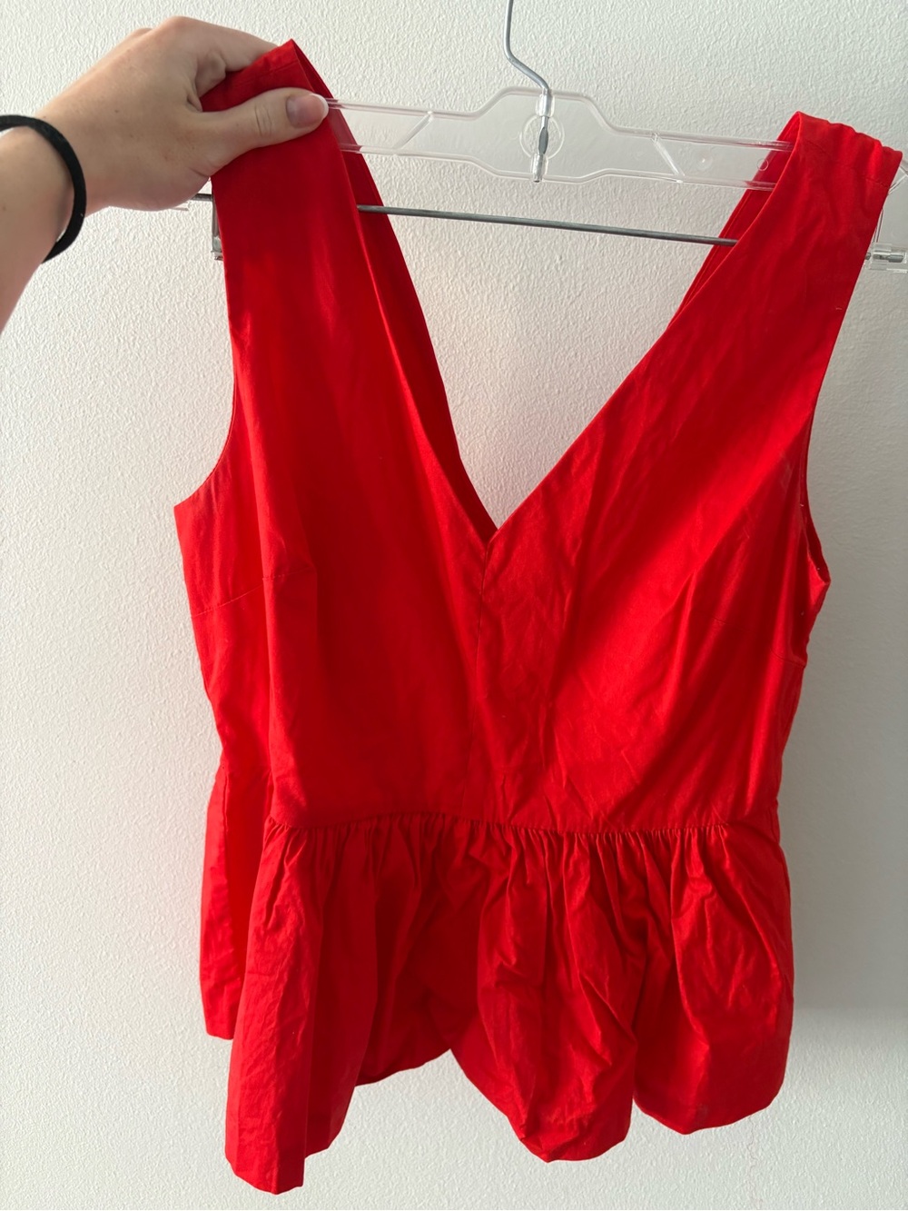 Jcrew red tank top